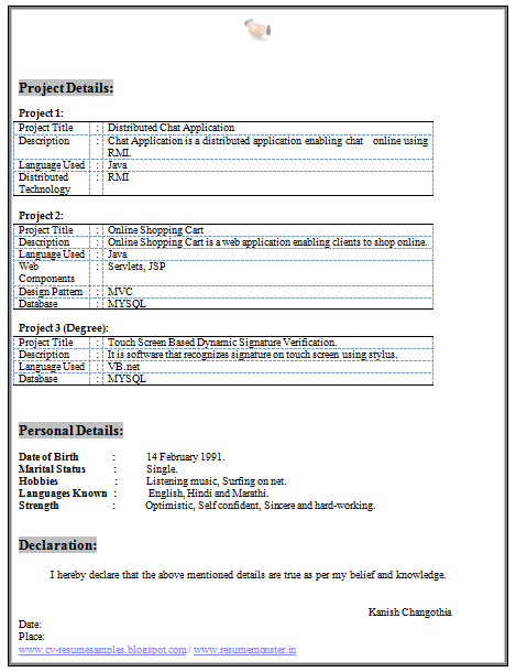 Computer engineer resume templates